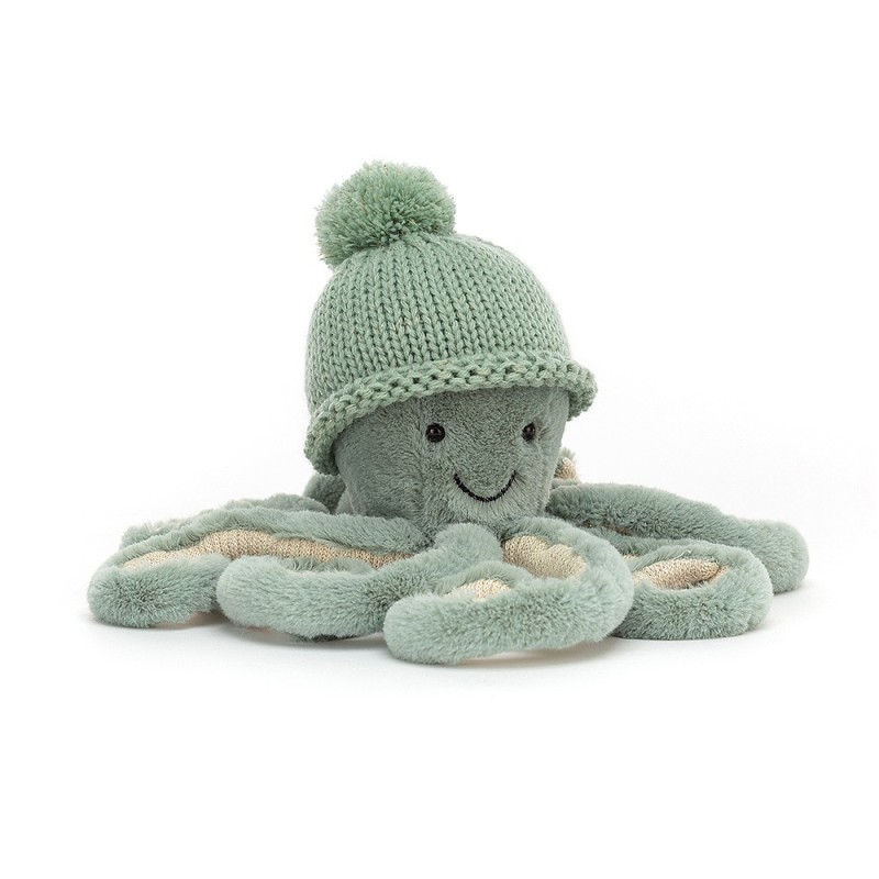 COZI ODYSSEY PIEUVRE LITTLE CELADON COZI ODYSSEY PIEUVRE LITTLE CELADON - JELLYCAT