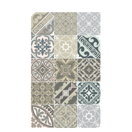 Tapis Vinyle ECLECTIC E4 - Beija Flor