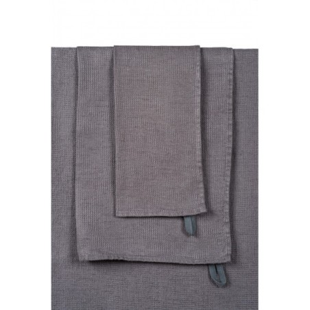 SERVIETTE D'INVITE nid d'abeille JAVA 30X50 - Harmony - Haomy