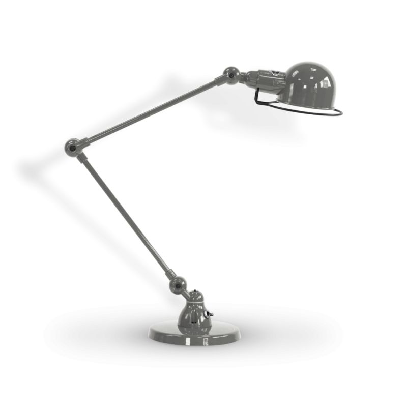 LAMPE A POSER SIGNAL 2X30CM /GRIS SOURIS 7005 - JIELDE