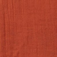 Rideau à oeillets en velours de coton DELHI 135X300 en coloris Brick - Harmony - Haomy