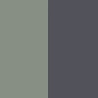 Lot de 2 bavoirs en silicone souple Tilda en coloris Faune Green / Stone Grey - Liewood