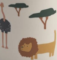 Tasse d'Apprentissage Neil illustrée en coloris Safari - La Jungle - Liewood