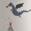 Tasse d'Apprentissage Neil illustrée en coloris Little Dragon - Le Dragon - Liewood